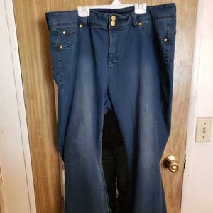 Iman Stretchy Jean's size 22W Short